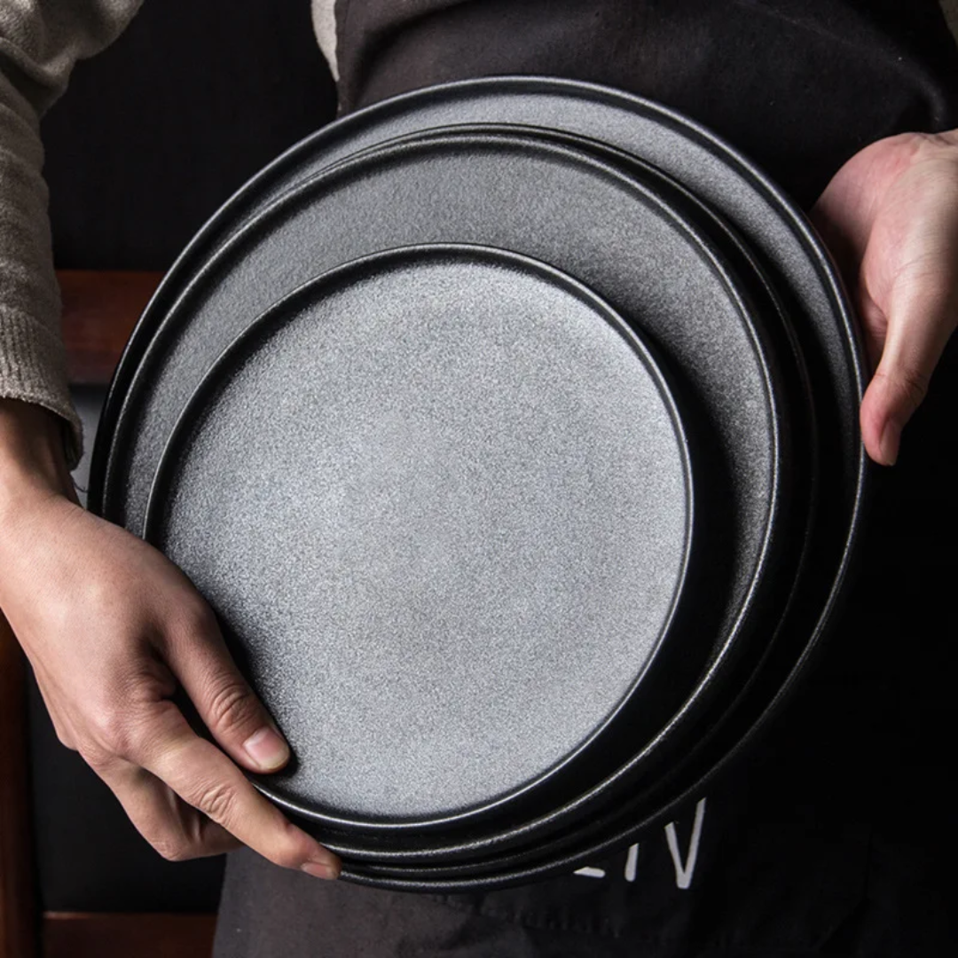 Frosted Plates