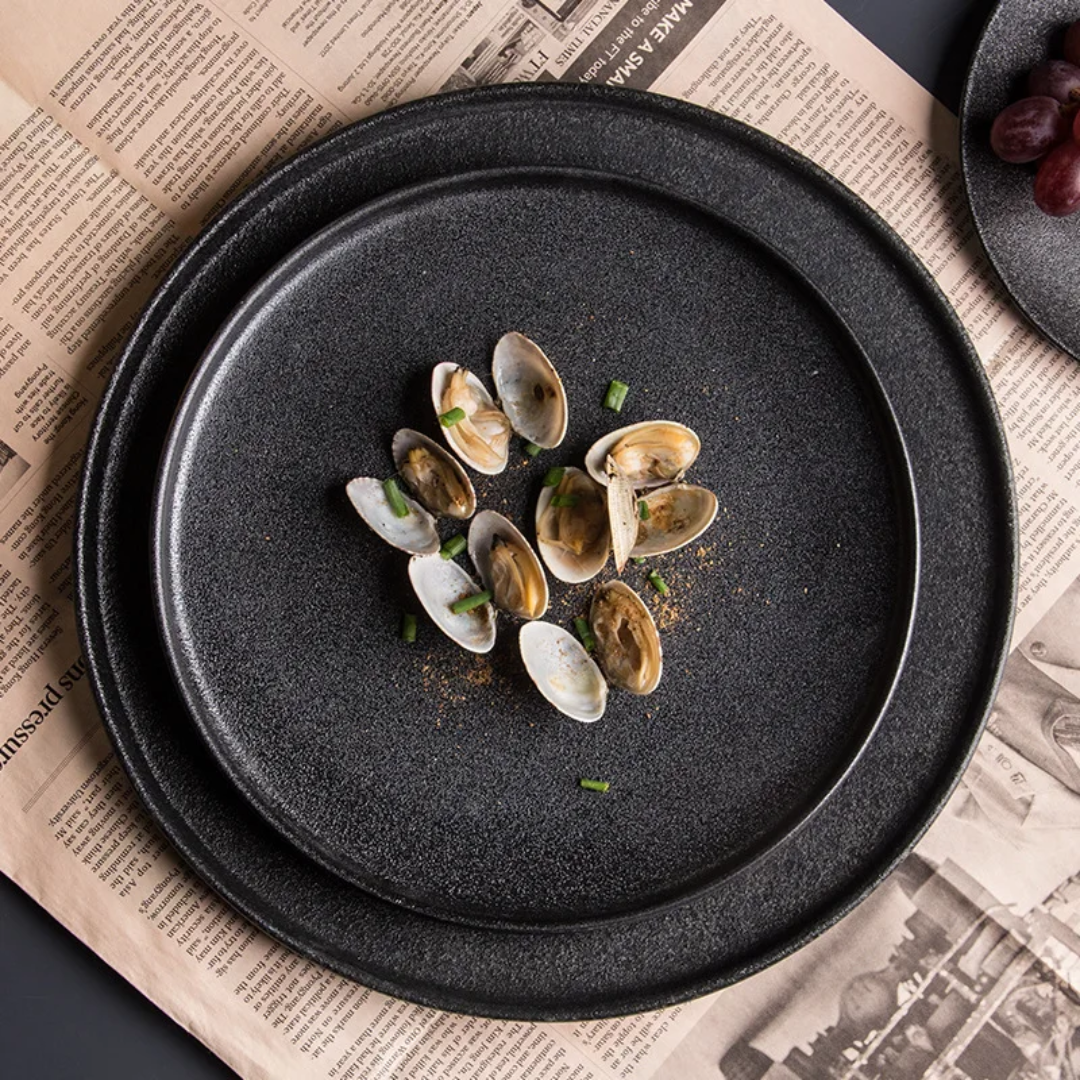 Frosted Plates