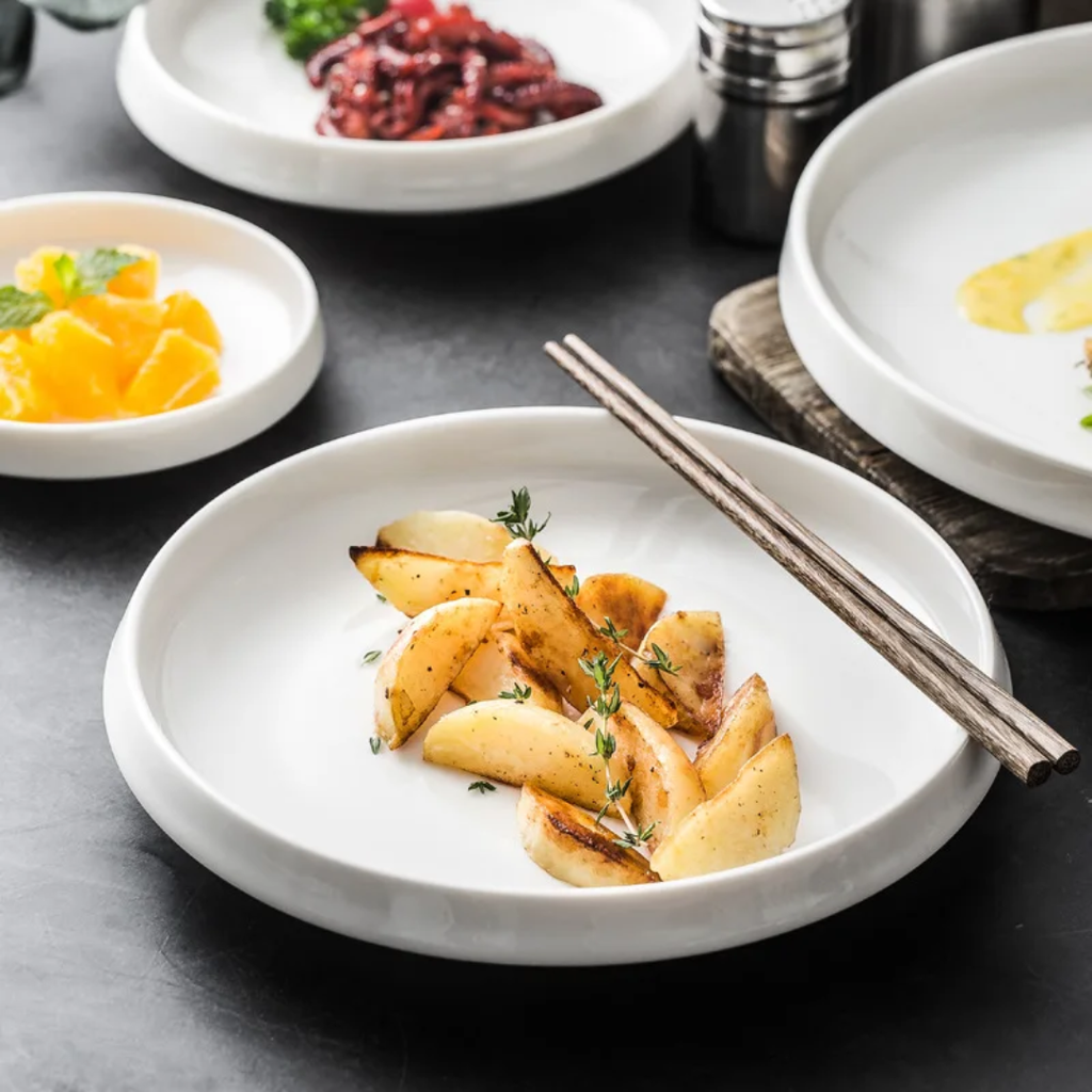 White Dinner Plate