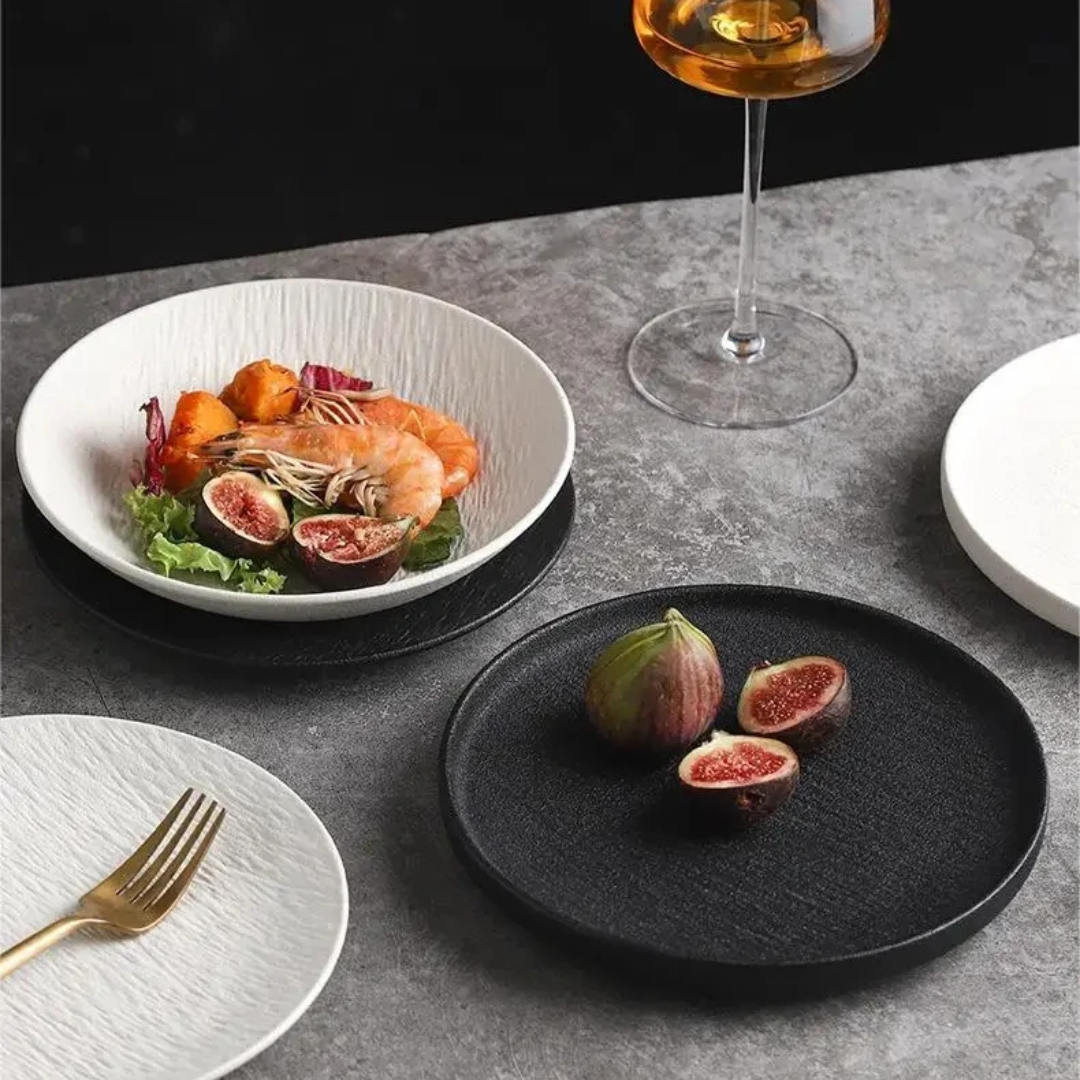 Frosted Plates